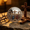 Christ Is Risen Commemorative Coin – Religious Crucifixion & Resurrection Souvenir