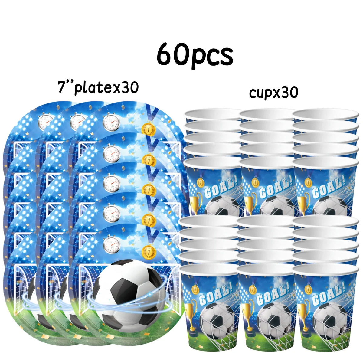 Soccer Birthday Party Decoration Kit
