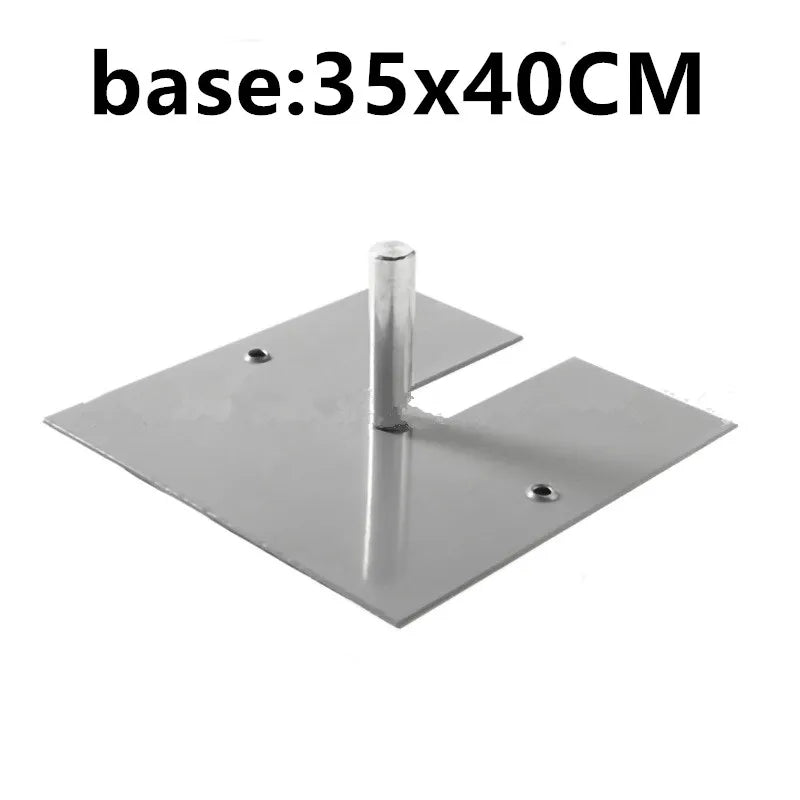 Telescopic Aluminum Backdrop Stand with Crossbar