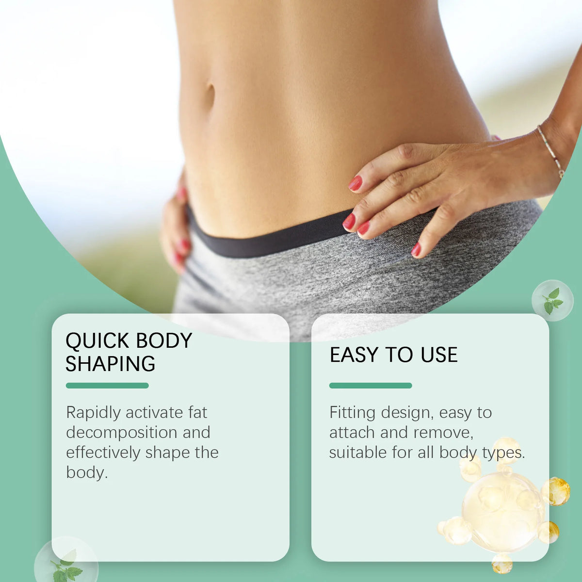 Herbal Body Firming Patches for Skin Elasticity