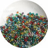 Silver Rice Glass Beads for Jewelry Making