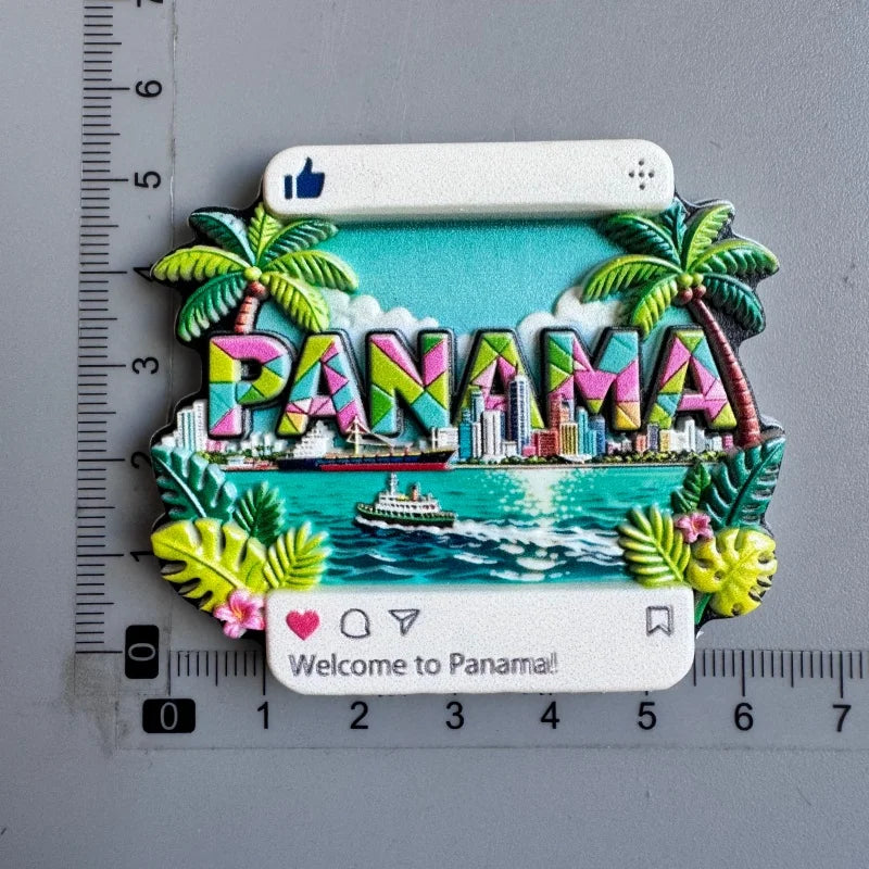 Scenic Souvenir Fridge Magnets – World Travel Collection