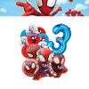 Superhero Birthday Party Tableware and Decoration Kit