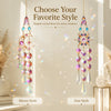 Elegant crystal decor window pendants featuring moon and sun styles for sunny windows