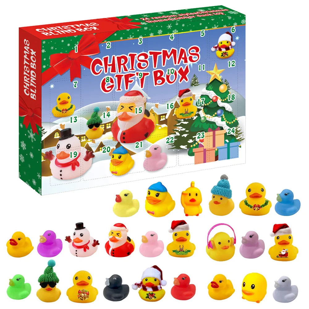 24-Day Christmas Rubber Duck Advent Calendar