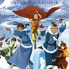 A stylized illustration of Avatar characters in winter clothing against a snowy mountain backdrop.