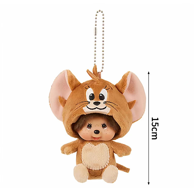 Monchhichi Plush Keychain Bag Charm