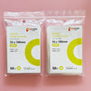 Two sealed packages of POPCORN GAMES premium card sleeves, each containing 50 hard card sleeves.