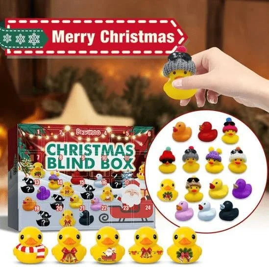 24-Day Christmas Rubber Duck Advent Calendar