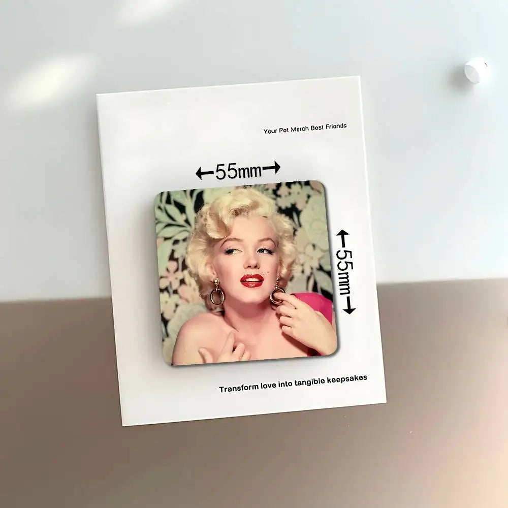 Marilyn Monroe Cartoon Fridge Magnets – Retro Pop Art Decor