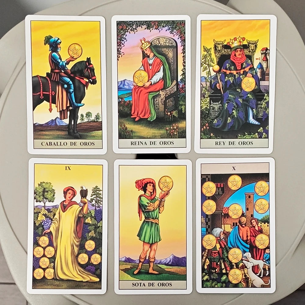 Universal Waite Tarot Deck (Spanish Edition) – 78 Cards