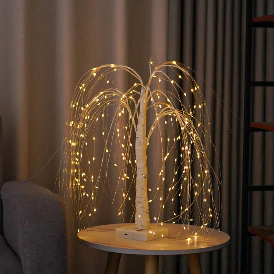 LED Willow Tree Lights for Holiday & Home Decor