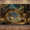 Enchanted Forest Birthday Party Photography Backdrop
