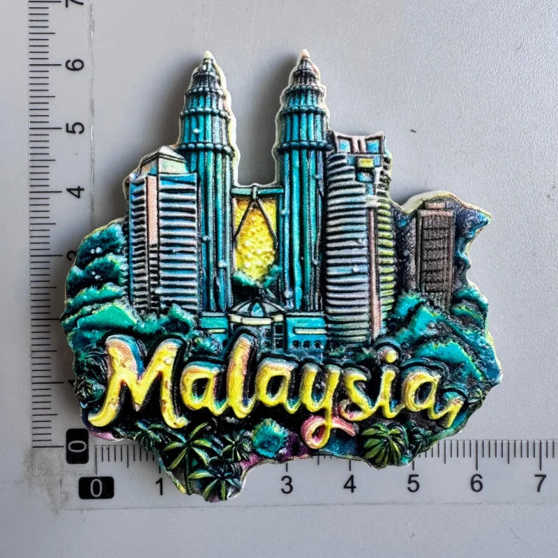 Scenic Souvenir Fridge Magnets – World Travel Collection