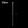 A long, thin clear balloon arch stand with a red marker indicating a 70cm length.