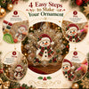 Santa Claus Pearl Diamond Painting Kit – Festive DIY Craft for Adults
