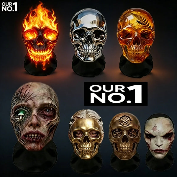 3D Scary Skull Horror Face Mask for Halloween