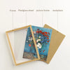 A wooden photo frame with a plexiglass sheet displaying a floral painting against a beige backplane.