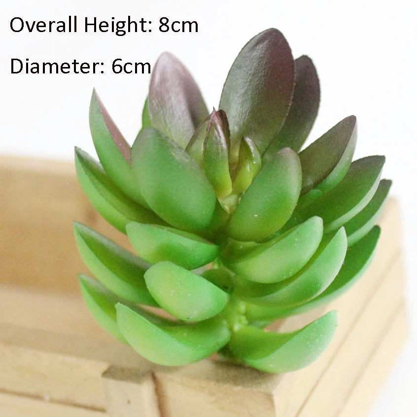 Artificial Succulent Bonsai for Desk & Home Decor