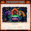 Large Halloween Witch Door Banner with Classic Spooky Design
