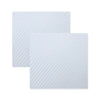 White pulp mask kit for kids featuring fox and cat masks for paintable party craft