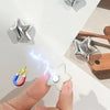 Star-Shaped Magnetic Photo Clips for Fridge and Notice Boards