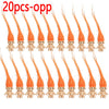 20 pieces of orange troll doll collectible figures