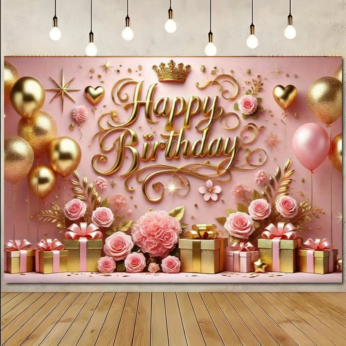 Enchanted Forest Birthday Party Photography Backdrop