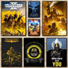 Helldivers II HD Canvas Art Print – Game-Inspired Wall Decor