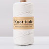 4mm Polyester Macrame Cord - 300g Spool for Knitting & DIY Crafts