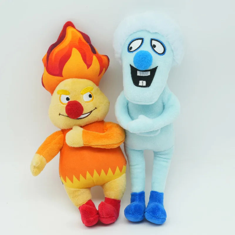 Heat Miser & Snow Miser Plush Dolls Set