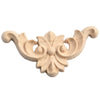 Wooden carved corner appliqués for furniture and frame decor set of four