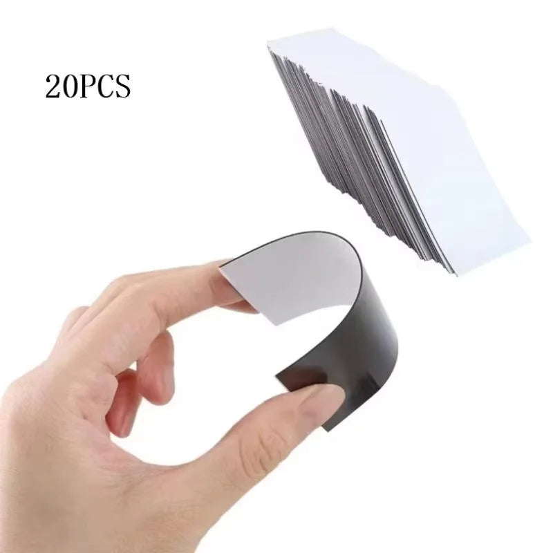 Self-Adhesive Flexible Magnet Sheets for Crafts, Photos & Decor