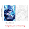 Anime Satoru Gojo LED Lighted Photo Frame with Three Color Modes
