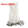 A bundle of white wooden sticks used for a honeycomb beeswax candle DIY kit