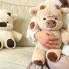 Adorable Running Pig Plush Toy – Soft Calf Stuffed Animal Pillow, 17.7 Inches