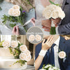 Artificial Foam Roses with Stems for Wedding & Home Décor