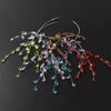 Acrylic Crystal Water Droplet Hairpins for Weddings & Events
