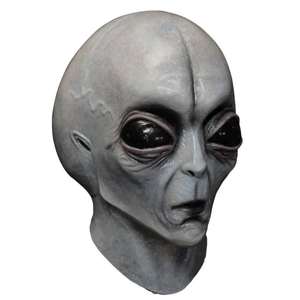 UFO Alien Latex Mask for Halloween Cosplay