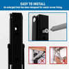Heavy-Duty Adjustable Folding Shelf Brackets (2-Pack)