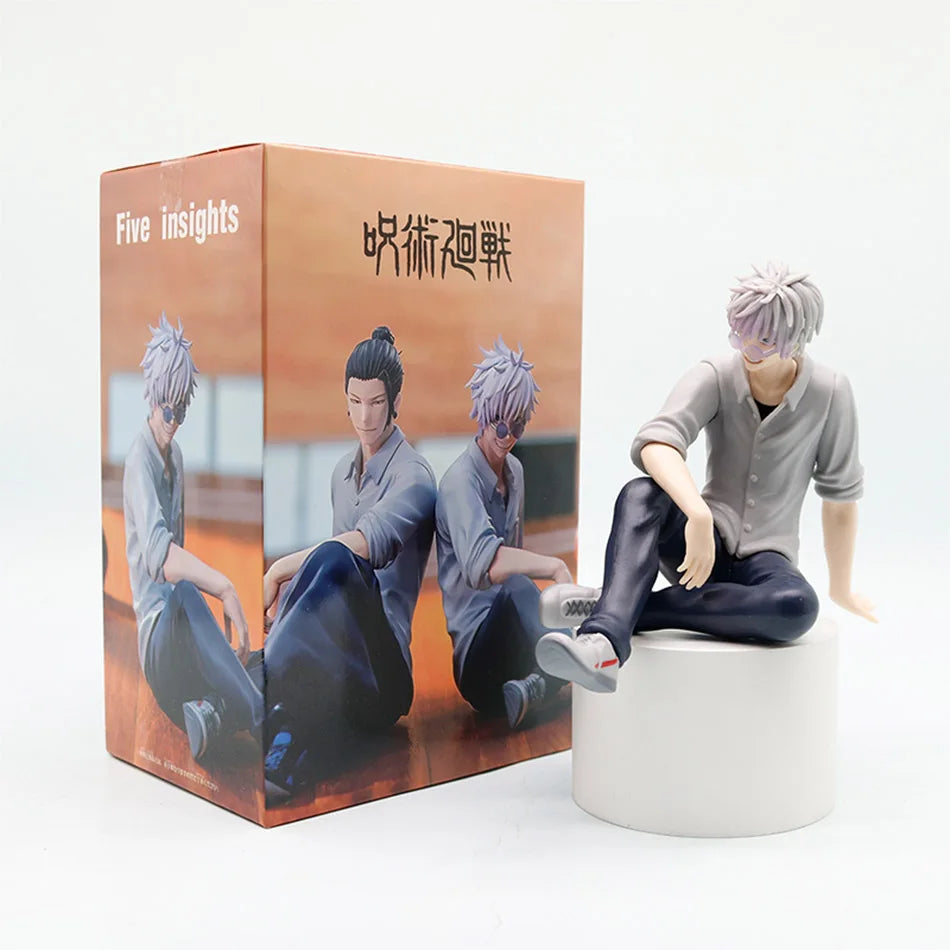 Jujutsu Kaisen Satoru Gojo & Suguru Geto Sitting Pose PVC Figures