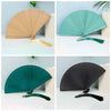 Classic Bamboo Folding Fan with Tassel