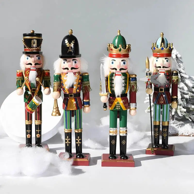 Handcrafted Wooden Nutcracker Soldier Christmas Decoration