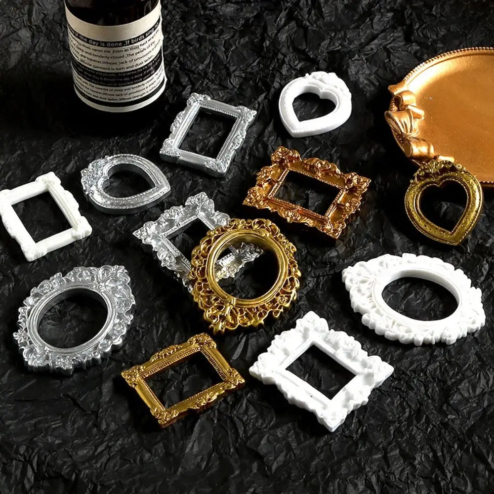 Vintage Resin Shadow Box Frames for DIY Memory Displays
