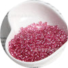Silver Rice Glass Beads for Jewelry Making