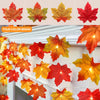 Maple Leaf & Pumpkin LED Light String for Autumn Decor