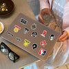 50 Piece Classic Rock & Punk Band Sticker Pack – Waterproof for Laptops, Phone Cases, and More