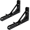 Heavy-Duty Adjustable Folding Shelf Brackets (2-Pack)