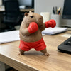 Capybara Desk Figurine – Cute Animal Statue for Office & Car
