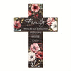 Rustic Wooden Cross Wall Decor for Home & Prayer Room